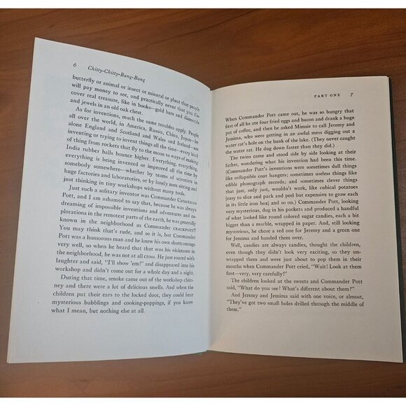 Chitty-Chitty-Bang-Bang Hardcover By Ian Fleming 1964 Random House Edition - Picture 6 of 6